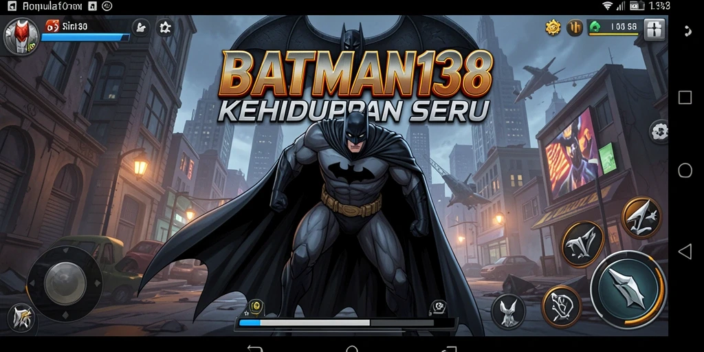 Tangkapan layar utama BATMAN138 menampilkan gameplay yang dinamis dan menarik.