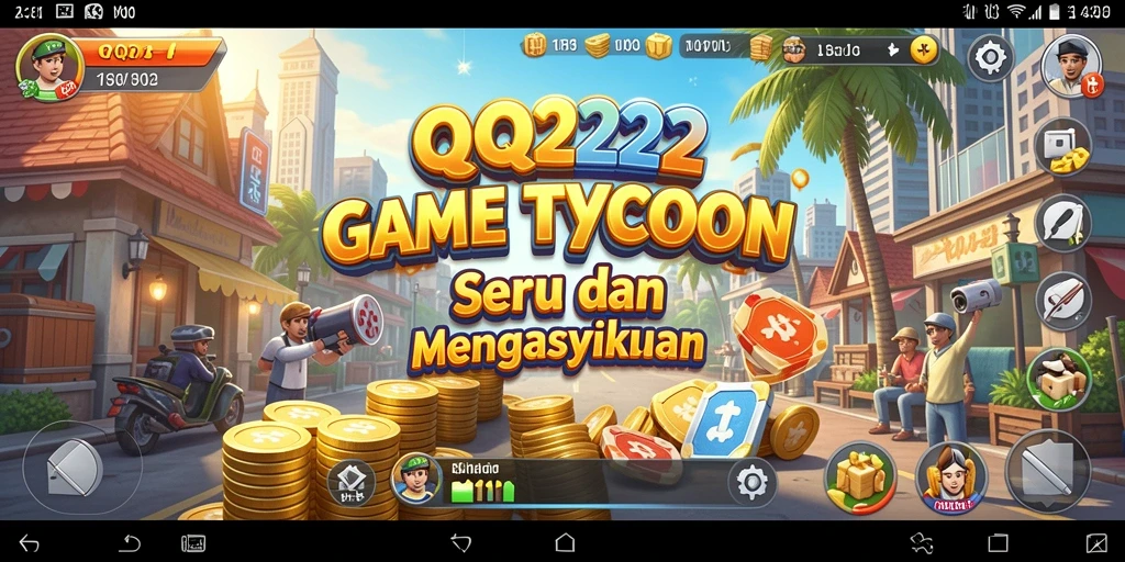 Tampilan gameplay QQ222 yang mendebarkan dan penuh strategi.