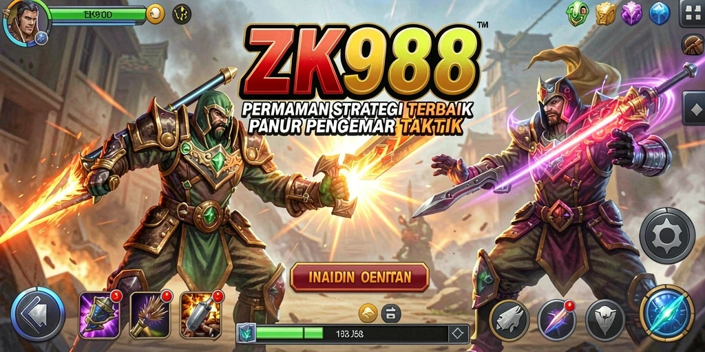Gameplay ZK988 menampilkan strategi dan taktik dalam pertempuran yang seru.